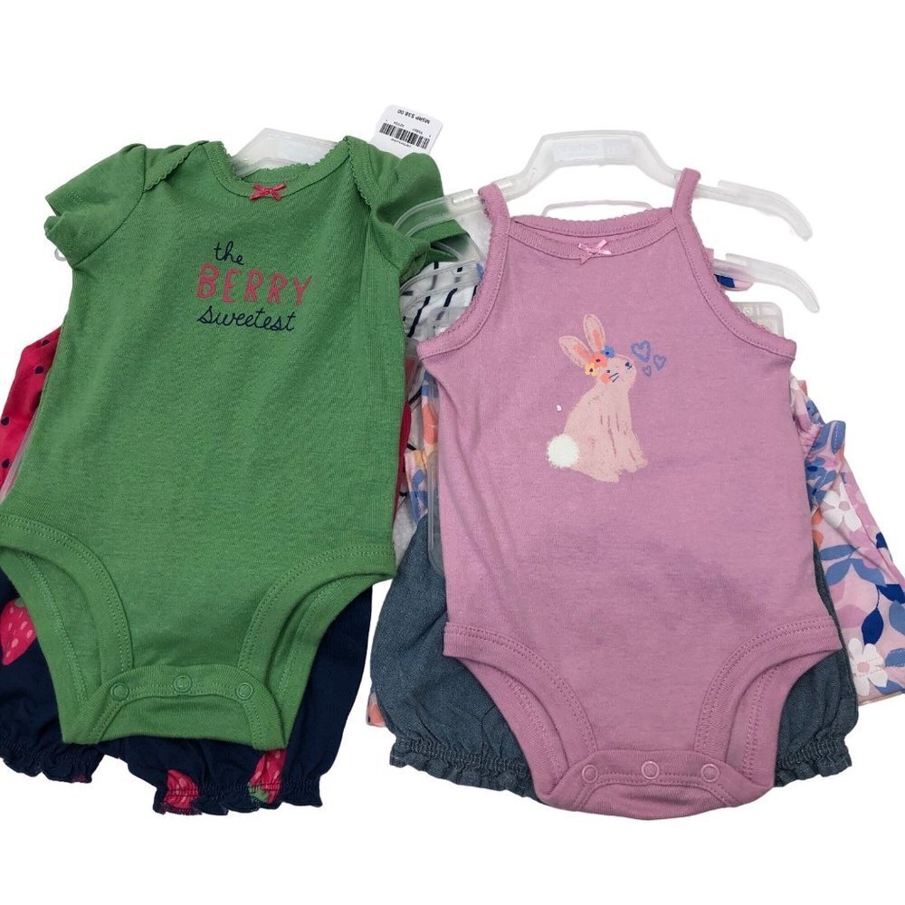 CARTER'S GIRLS 3 MOS 8 PIECES OUTFIT NEW‎ WITH TAG - Picture 8 of 8
